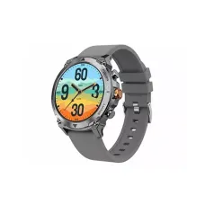 Blisbond Titan AMOLED Bluetooth Calling Smart Watch (Silver)