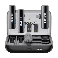 BOYA BOYALINK 2 3-in-1 Black Compact Wireless Microphone