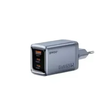 BWOO BO-CDA242 GaNex 3-Port USB-C 65W GaN Charger