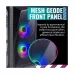 Cooler Master CMP 320 Mesh Mini Tower Black Micro-ATX Gaming Desktop Casing #CP320-KGNN-S00
