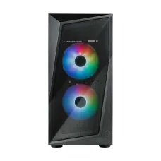 Cooler Master CMP 320 Mesh Mini Tower Black Micro-ATX Gaming Desktop Casing #CP320-KGNN-S00