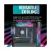 Cooler Master CMP 320 Mesh Mini Tower Black Micro-ATX Gaming Desktop Casing #CP320-KGNN-S00