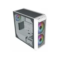 Cooler Master HAF 500 ARGB Mesh Mid Tower White E-ATX Gaming Desktop Case #H500-WGNN-S00