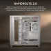 CORSAIR AIR 5400 RS-R ARGB Tempered Glass Mid-Tower Desktop Case (White)