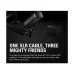 CORSAIR Elgato XLR Male to XLR Female 3 Meter Black Microphone Extension Cable #10CAL9901