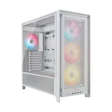 CORSAIR Frame 5000D RS ARGB White Mid Tower E-ATX Gaming Desktop Casing #CC-9011310-WW