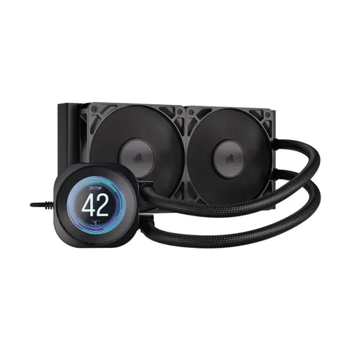 CORSAIR Nautilus 240 RS LCD AIO Black Liquid CPU Cooler #CW-9061031-WW