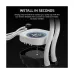 CORSAIR Nautilus RS LCD CPU Cooler White LCD Display Upgrade Kit #CW-9061030-WW