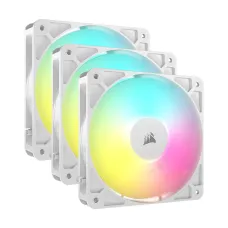 CORSAIR RS120 ARGB (3xFAN) White Casing Cooling Fan #CO-9050185-WW