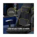CORSAIR TC100 RELAXED Fabric Black & Grey Gaming Chair #CF-9010052-WW