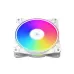 DEEPCOOL CF120 PLUS WHITE 120MM PWM ARGB CABINET FAN TRIPLE PACK