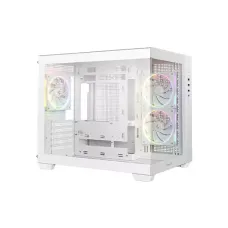 Deepcool CG330 3F WH Micro-ATX Compact Gaming Case