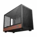 Deepcool CH260 WOOD Mini Tower Tempered Glass Black Micro-ATX Gaming Desktop Case