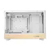Deepcool CH260 WOOD WH Mini Tower Tempered Glass White Micro-ATX Gaming Desktop Case