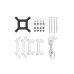 DeepCool LM240 240mm ARGB Liquid CPU Cooler (White)