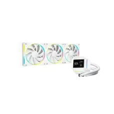 Deepcool LM360 ARGB 360mm Liquid Cooler with Mini LCD Screen (White)