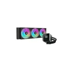 Deepcool MYSTIQUE 360 ARGB CPU Liquid Cooler with Display - Black