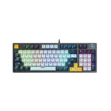Fantech ATOM 96 MK890V2 RGB Red switch Wired Mechanical Gaming Keyboard (Sky Blue)