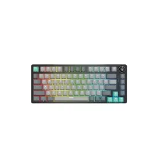 Fantech ATOM PRO83 MK913 (Blue/Red Switch) RGB Gaming Mechanical Keyboard - Mercury Grey