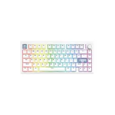 Fantech MAXFIT8 MK921 (White/Brown Switch) RGB Tri-Mode Mechanical Keyboard - White