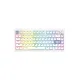 Fantech MAXFIT8 MK921 (White/Brown Switch) RGB Tri-Mode Mechanical Keyboard - White