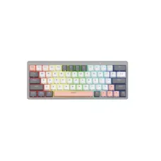Fantech Atom Pro63 MK912 Tri Mode RGB Hot Swap (Blue/Red Switch) Mechanical Gaming Keyboard - Saturn Stellar Edition