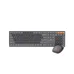 Fantech Go Pop WK895 Wireless Keyboard & Mouse Combo (Gray)