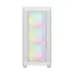 GAMDIAS Athena M3 WH ARGB Mesh Mid Tower White (Tempered Glass) E-ATX Gaming Desktop Case
