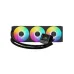 Gamdias CHIONE E4-360 V2 360mm ARGB AIO Liquid CPU Cooler With Built-In Display