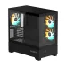 Gigabyte C201 Panoramic Mid Tower Black Micro-ATX Gaming Desktop Case
