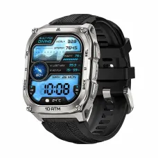 KOSPET Tank M4 Silver AMOLED Bluetooth Calling Smart Watch