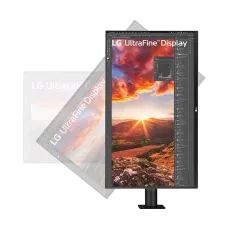 LG 32UN880K-B 32 Inch (31.5 Inch Viewable) UltraFine 4K UHD Display Dual HDMI, DP, USB Type-C, Dual USB Professional Monitor