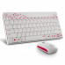 Rapoo 8000P Mini Wireless Keyboard Mouse Combo