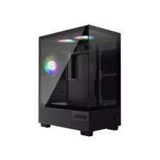 Msi PAG PANO M110A Mid Tower Micro-ATX Gaming PC Case (Black)