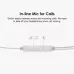 Oraimo Halo 2S 3.5mm Half In-Ear Wired Earphone (White)