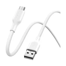 Oraimo RobustLine USB Male to Micro USB Male, 1 Meter, White Charging Cable