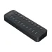 ORICO 10 Port USB 3.0 Male to 10 USB Female Black HUB #CT2U3-10AB-GY-BP