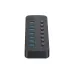 ORICO CT2U3-7AB 7-Port USB3.0 Hub with Individual Switches