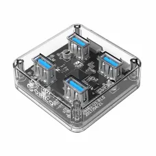 ORICO MH4UC-C3 4 Port USB Type-C Female to Quad USB Female Transparent Hub #MH4UC-C3-10