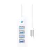 ORICO Type-C Male to Quad USB 3.0 Female White HUB #PW4U-C3-WH