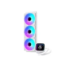 T-Wolf Frost X360 Liquid CPU Cooler with display White