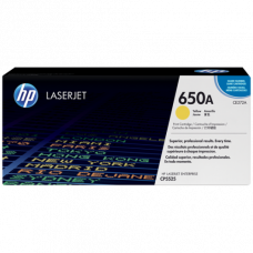 HP 650A Yellow Original LaserJet Toner