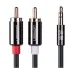 UGREEN 10591 3.5mm Male to 2 RCA Male, 5 Meter, Audio Cable # 10591