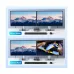 Ugreen AK500 (55455) HDMI KVM Black & Gray Switch with 4 USB Port #55455 (2 Computers, 2 Monitors)