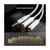 UGREEN AV141 (10789) 3.5mm Male to Dual Female White Audio Converter #10789