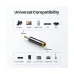 UGREEN AV168 (60711) 3.5mm Male to 6.35mm Female Gray Converter #60711