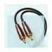 UGREEN AV170 (80845) 3.5mm Male to 2RCA Male, 1 Meter, Black Audio Cable #80845