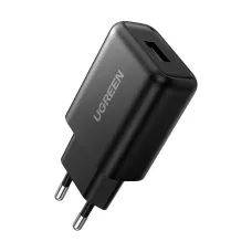 UGREEN CD122 (70273) 18W QC3.0 USB Black Charger / Charging Adapter #70273