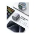 UGREEN CD306 (90663) Dual USB-C & USB Nexode 65W GaN Space Gray Charger / Charging Adapter #90663(3 Pin, UK)
