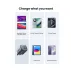UGREEN CD306 (90663) Dual USB-C & USB Nexode 65W GaN Space Gray Charger / Charging Adapter #90663(3 Pin, UK)